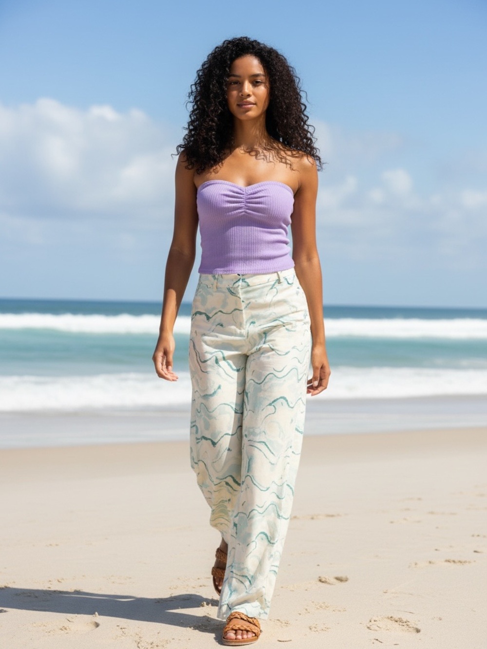 Billabong Lilac Ribbed Tube Top - Light Purple $5 for $25 deal 💜🧑🏽‍🩰